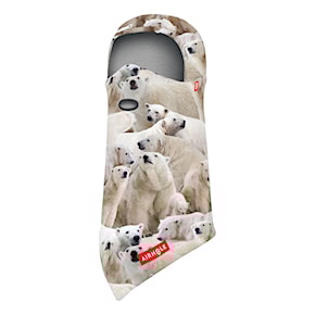 Kukla Airhole Junior Balaclava Polar Fleece polar bears 2020/2021