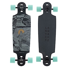 Longboard Landyachtz Drop Cat Seeker Black 33 2021