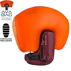 Avalanche backpack Ortovox Free Rider 20 S Avabag dark blood 2020/2021