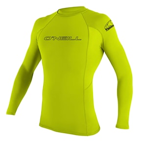 Prejsť na produkt Lycra O'Neill Basic Skins L/s Rash Guard lime 2020