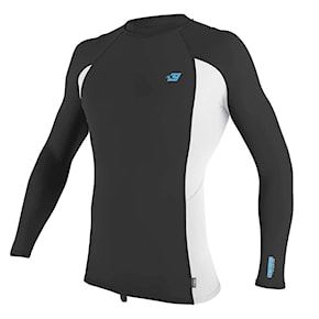 Lycra O'Neill Premium Skins LS Rash Guard raven/white/raven 2020