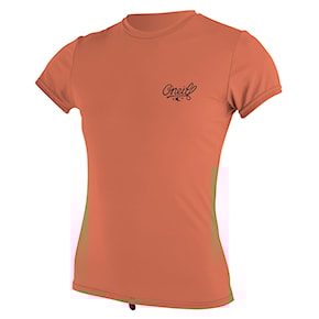 Lycra O'Neill Wms Premium Skins S/S Sun Shirt coral punch 2018