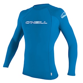 Lycra O'Neill Youth Basic Skins L/s Rash brite blue 2019