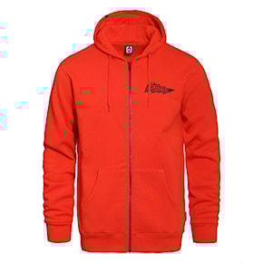 Mikina Horsefeathers Rodge tomato red 2021