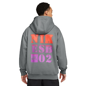 Hoodie Nike SB Fleece Pullover Hoodie Stencil smoke grey 2023