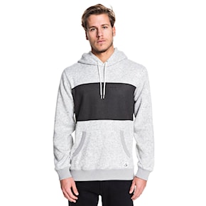Mikina Quiksilver Keller Hood Voice light grey heather 2019