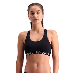 Sportovní podprsenka Mons Royale Sierra Sports Bra black 2021