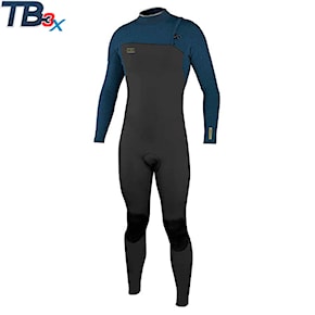 Wetsuit O'Neill Hyperfreak Comp 3/2 Zipless Full black/abyss 2021