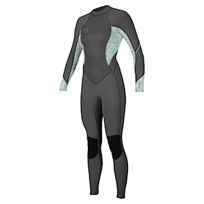 Wetsuit O'Neill Wms Bahia 3/2 Back Zip Full graphite/mirage tropical 2023