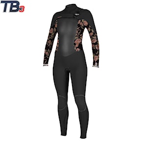 Wetsuit O'Neill Wms Psycho Tech CZ 4/3+ Full black/flo 2021