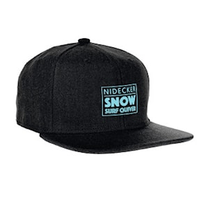 Kšiltovka Nidecker Snow.surf Cap black 2020/2021