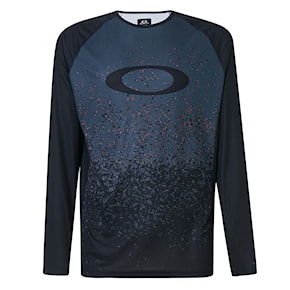Bike dres Oakley Mtb Ls Tech Tee grey pixel print 2020