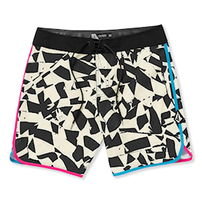 Swimwear Volcom Lido Print Scallop Mod black white 2024