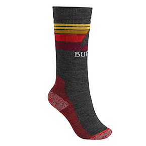 Snowboard Socks Burton Kids Emblem Midweight true black 2024