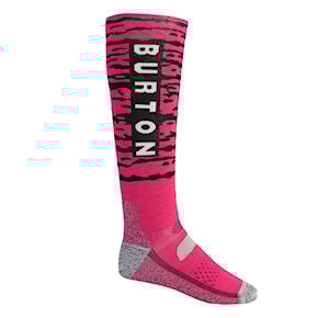Podkolenky Burton Performance Midweight punchy pink 2020/2021
