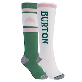 Podkolenky Burton Wms Weekend Midweight 2Pk spruce/stout white 2020/2021
