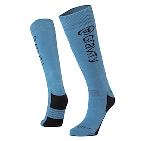 Snowboard Socks Gravity Icon steel blue 2024