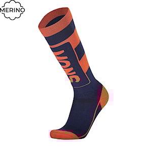 Snow socks Mons Royale Mons Tech Cushion navy/orange smash 2020/2021