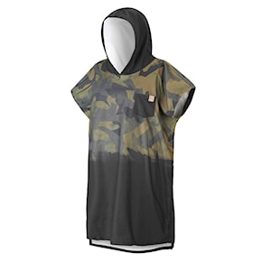 Poncho After Microfiber military green 2021