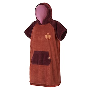 Ponczo After Sherpa burgundy 2021