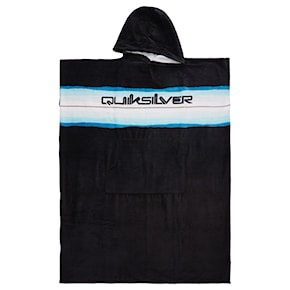 Pončo Quiksilver Hoody Towel black/blue 2022