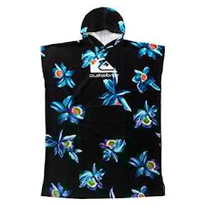 Pončo Quiksilver Hoody Towel fjord blue 2021