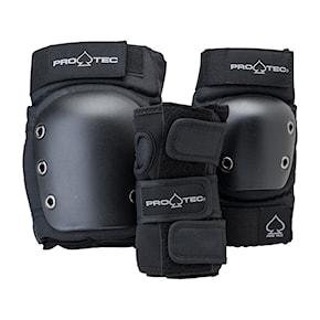 Skateboard Knee Pad Pro-Tec Street Gear Junior 3 Pack black