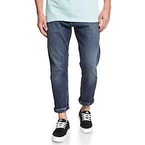 Jeansy Quiksilver High Water aged blue 2019