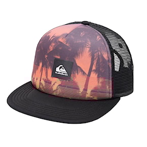 Šiltovka Quiksilver Migrant Patterns Trucker Youth deep sea coral 2021