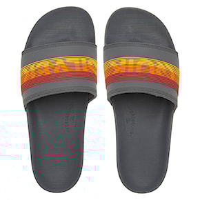 Quiksilver Rivi Wordmark Slide grey/grey/red 2021