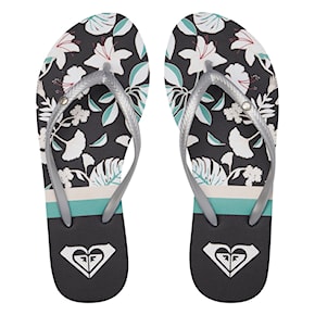 Žabky Roxy Bermuda Print black/blue 2020