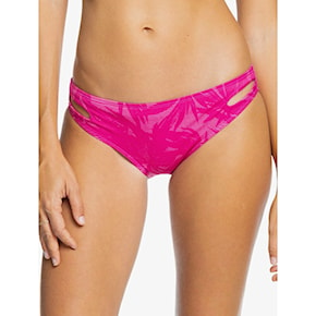 Plavky Roxy Pop Surf Full Bottom beetroot purple texture flower 2021