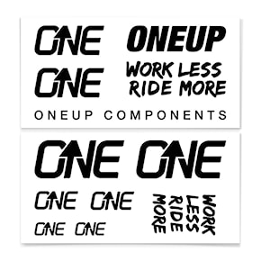 Samolepky OneUp Decal Kit Handlebar black