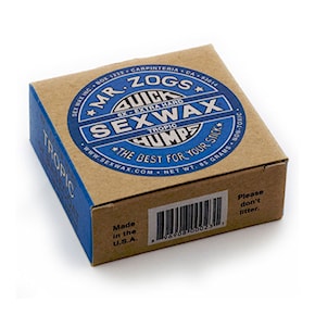 Surf woski Sex Wax 6X Extra Hard blue