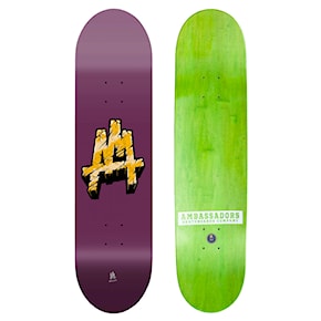Skate decks Ambassadors Stone Logo Purple 7.875 2021
