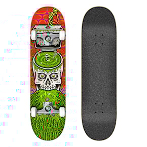 Skateboard Cruzade Skull Swirl 8.0 2021