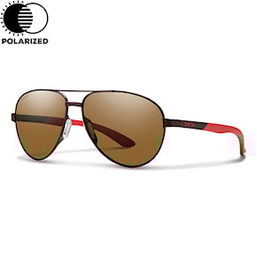 Sunglasses Smith Salute matte brown 2018