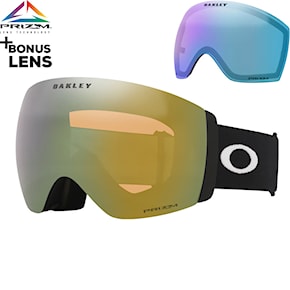 Gogle snowboardowe Oakley Flight Deck Pro L matte black | prizm sage gold & prizm iced 2026