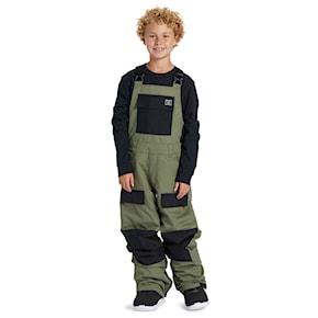 Snowboard Pants DC Roadblock Youth Bib four leaf clover 2024