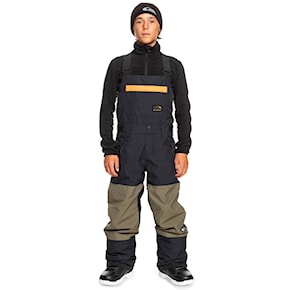 Kalhoty na snowboard Quiksilver Mash Up Youth Bib true black 2023