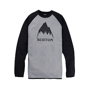 Přejít na produkt Technická mikina Burton Crown Wpf Crew grey heather/true black 2020/2021