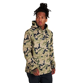 Tech Hoodie Burton Crown Wpf Po martini olive terra camo 2021/2022