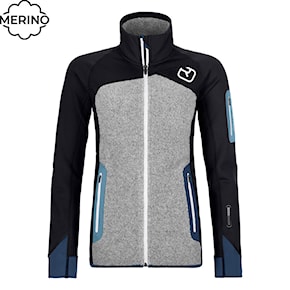 Bluza Ortovox Wms Fleece Plus Jacket black raven 2020/2021