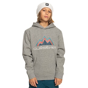 Technická mikina Quiksilver Big Logo Snow Youth Hoodie heather grey 2024