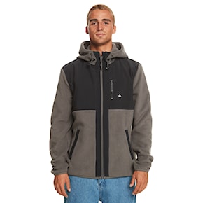 Technical Hoodie Quiksilver FZ Polar Hood iron gate 2024