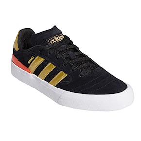 Tenisky Adidas Busenitz Vulc II core black/gold metallic/slr red 2020