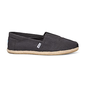Tenisky Toms Alpargata Rope black linen rope 2020