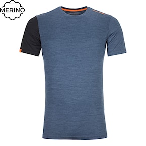 Přejít na produkt Triko Ortovox 185 Rock'n'wool Short Sleeve nigh blue blend 2020/2021
