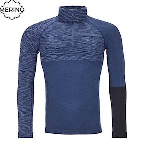 Tričko Ortovox 230 Competition Zip Neck night blue blend 2020/2021