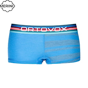 Trenírky ORTOVOX Wms 185 Rock'n'wool Hot Pants sky blue 2023